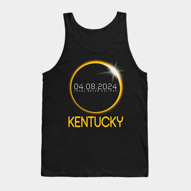 KENTUCKY Totality Total Solar Eclipse April 8 2024 Tank Top by TeeaxArt